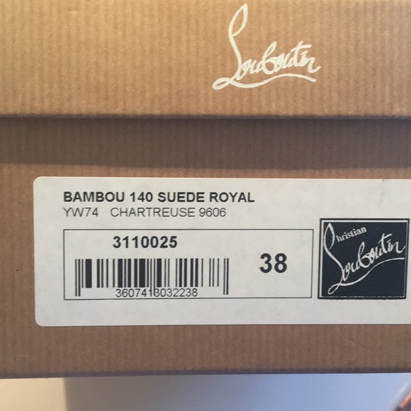 Christian Louboutin Suede Heel - Picture 6 of 6